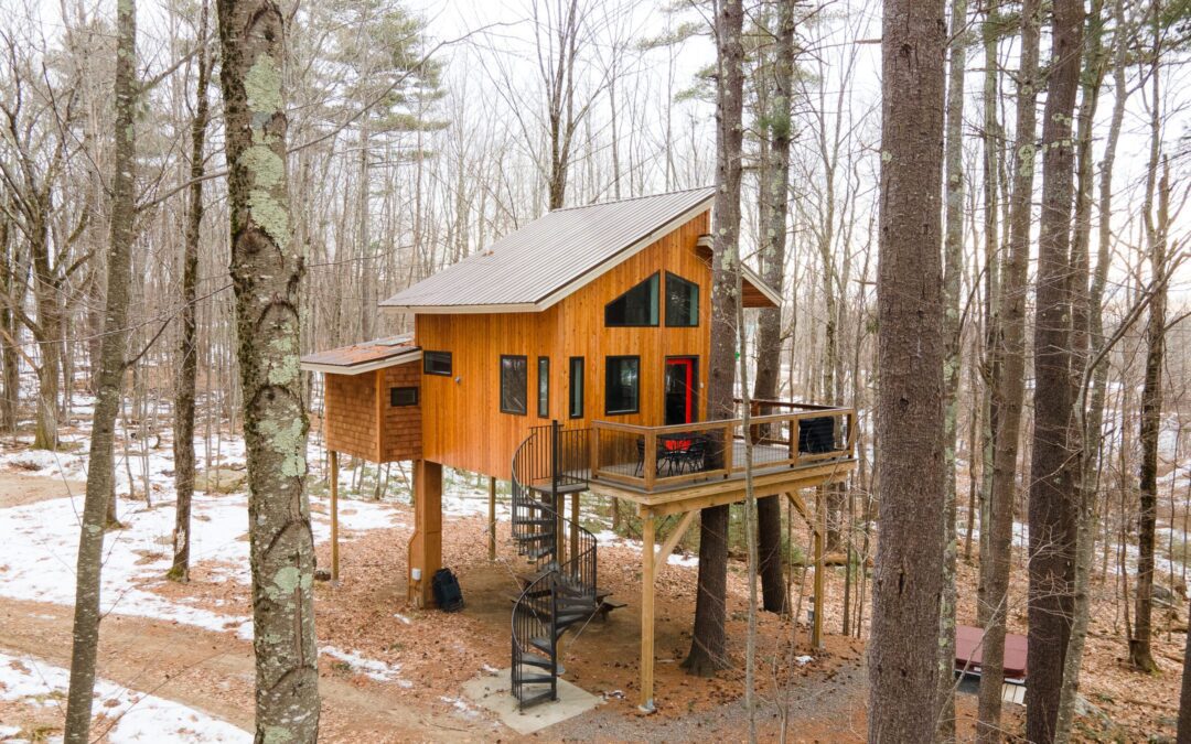 Treehouse perfect for a weekend away from Boston