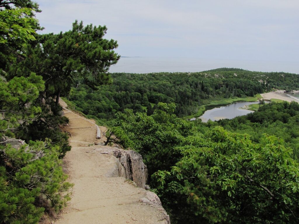 Acadia Park Maine Hiking Trail