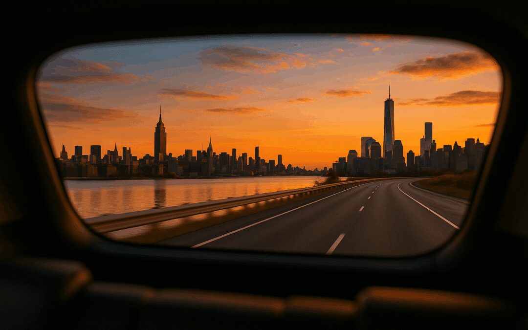 Leaving New York City for the weekend for a trip to Maine